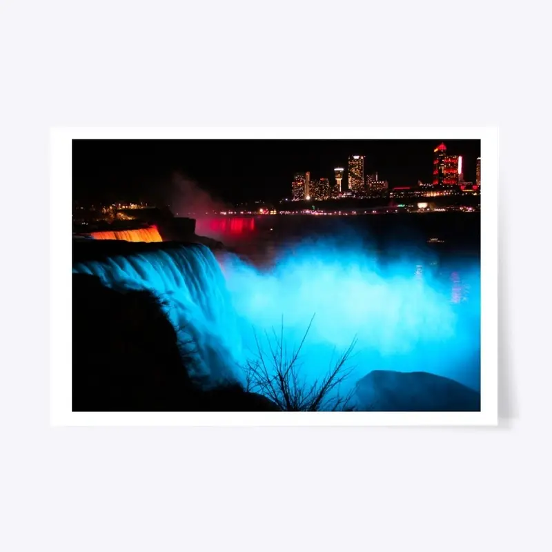 Niagara At Night